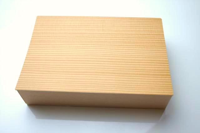 木目模様の箱
